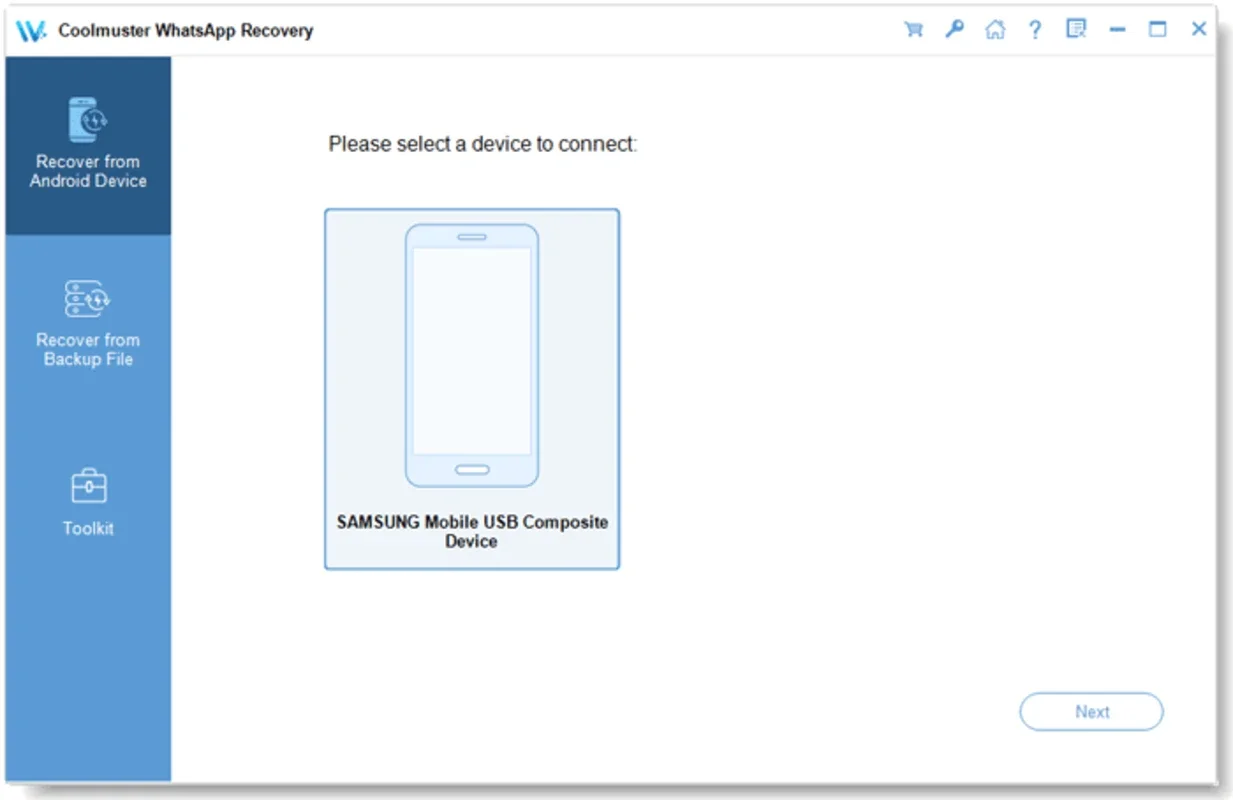 Coolmuster Android WhatsApp Recovery for Windows: Backup WhatsApp Data