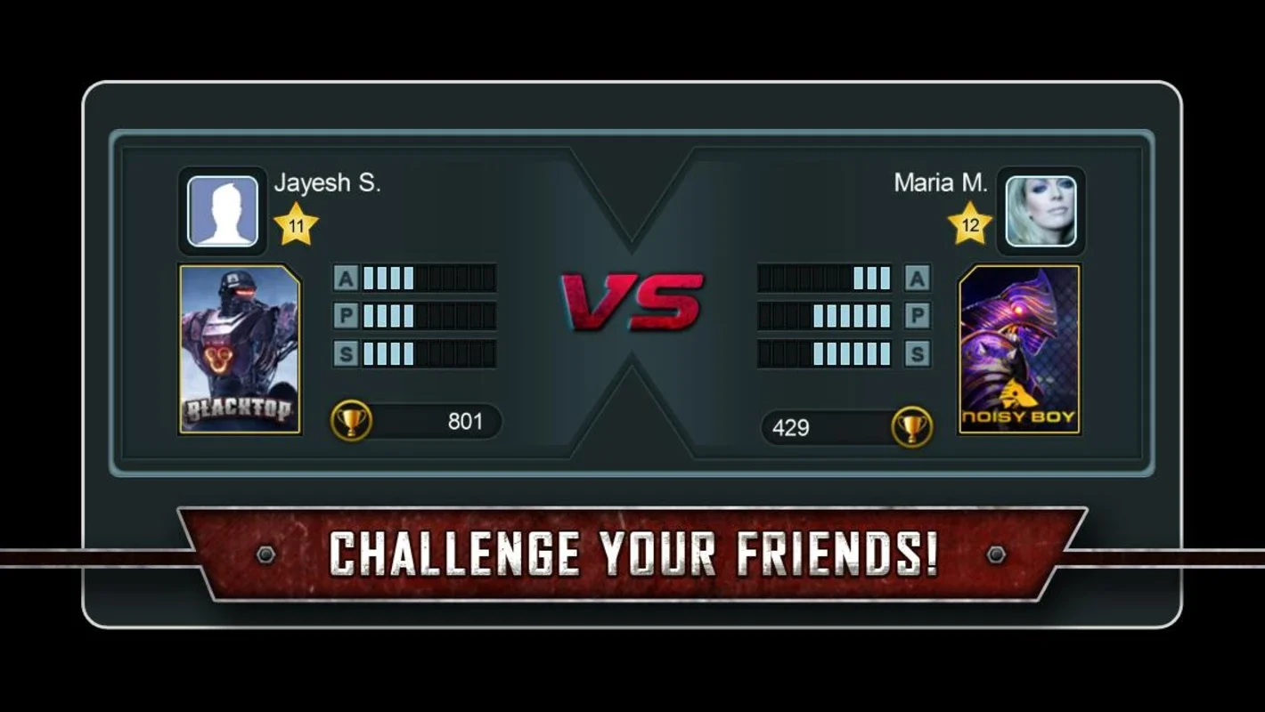 Real Steel Friends for Android - Engaging Robot Battles