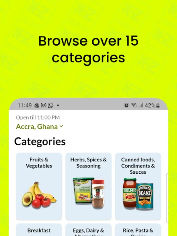 Konzoom for Android: Eco-Friendly Grocery Delivery