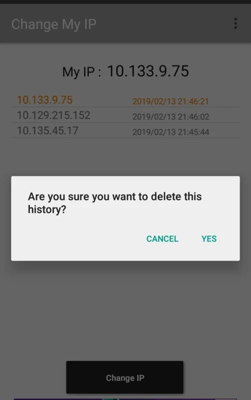 Change My IP for Android - Simplify IP Address Changes