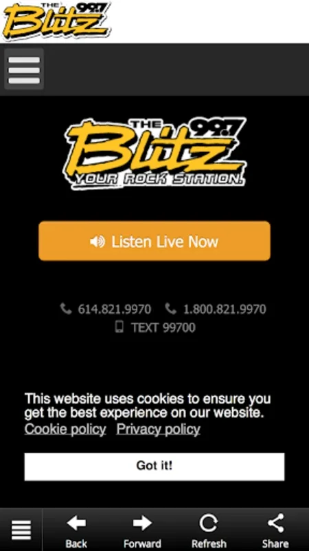 99.7 The Blitz for Android - Unbeatable Music App