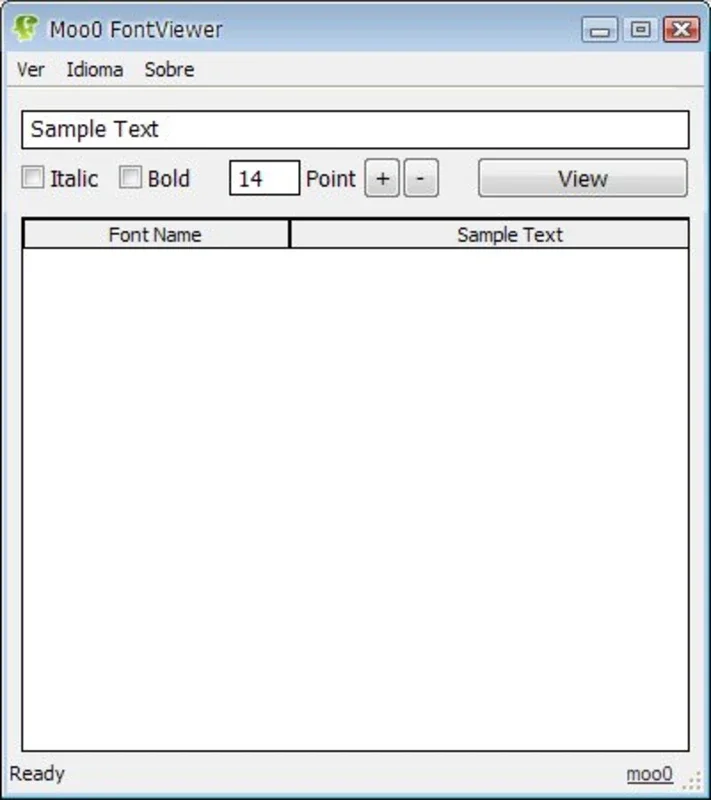 Moo0 FontViewer: Simple Windows Font Viewer for Easy Comparison