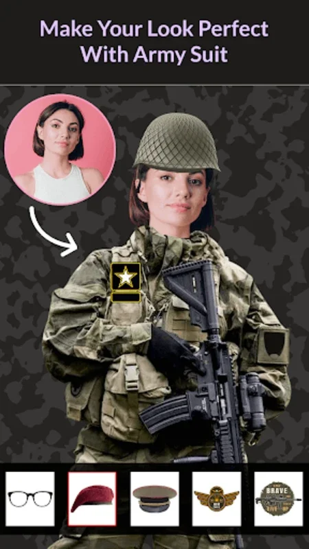 Military Suit Photo Editor for Android - Transform Your Photos