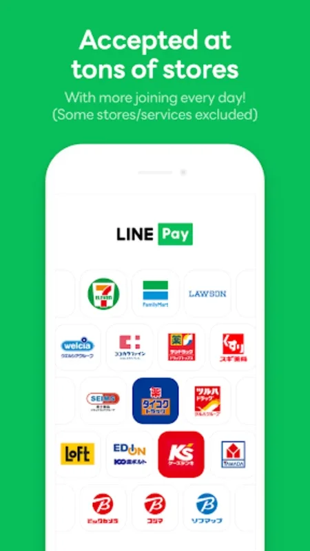 LINE Pay for Android - Efficient Mobile Payments