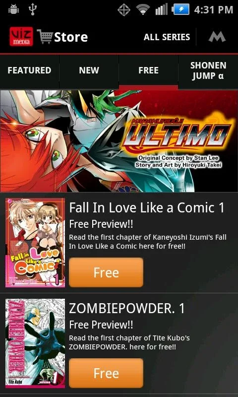 VIZ Manga for Android: Your Gateway to Japanese Comics