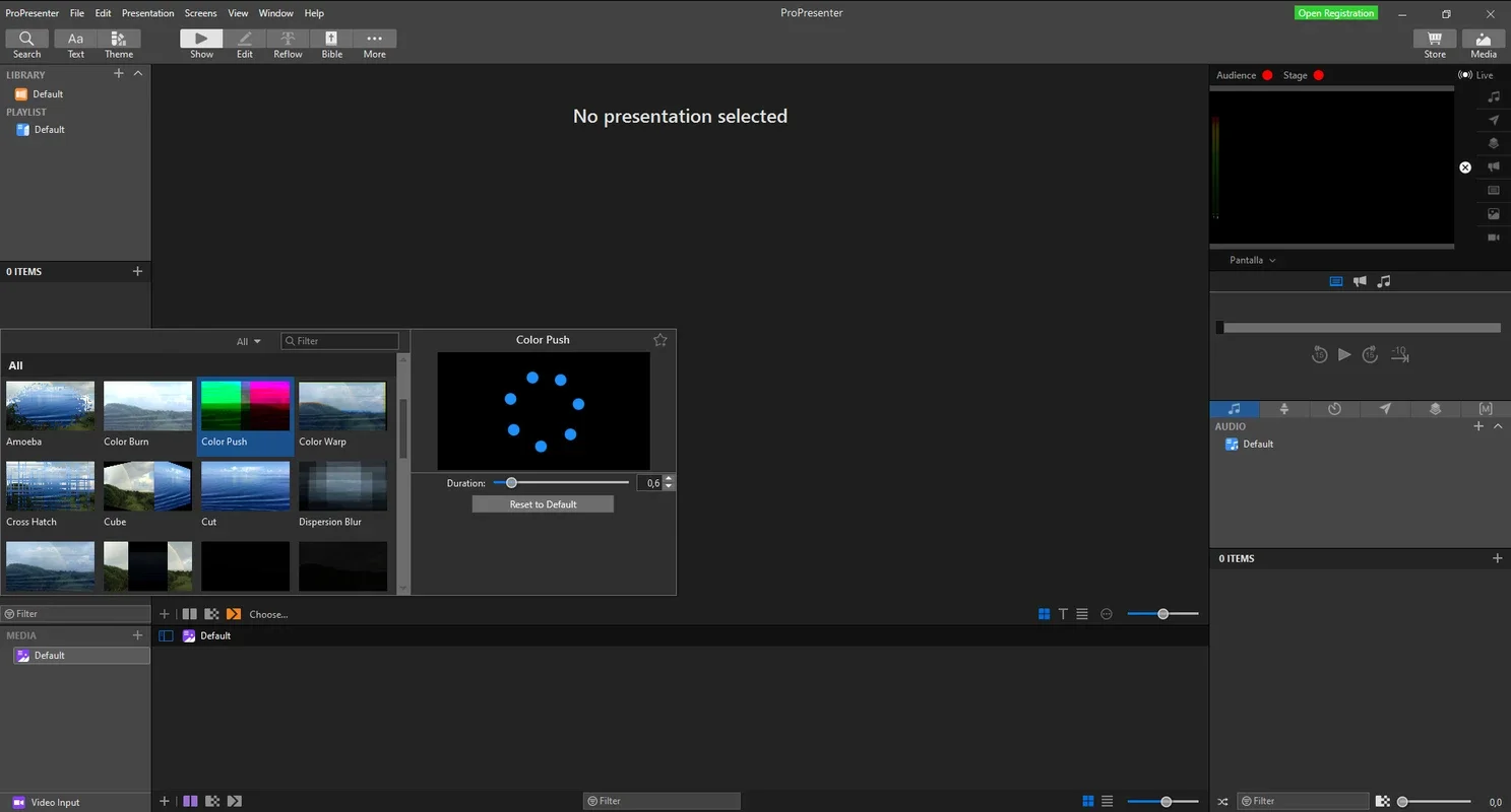 Pro Presenter for Windows - Professional - Level Live Broadcasting