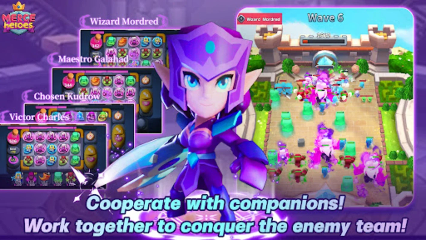 Merge Heroes: Tower Defense for Android - Engaging Strategy