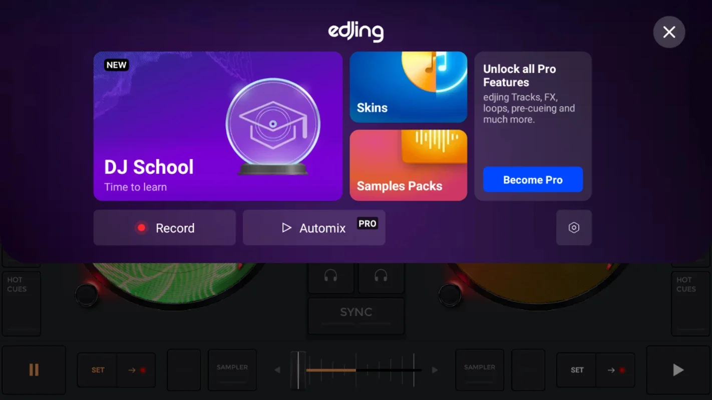 edjing Mix for Android - Transform Your Smartphone into a DJ Station