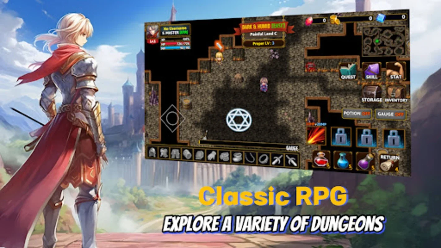 Darkside Dungeon Roguelike RPG for Android: Offline Adventure Awaits