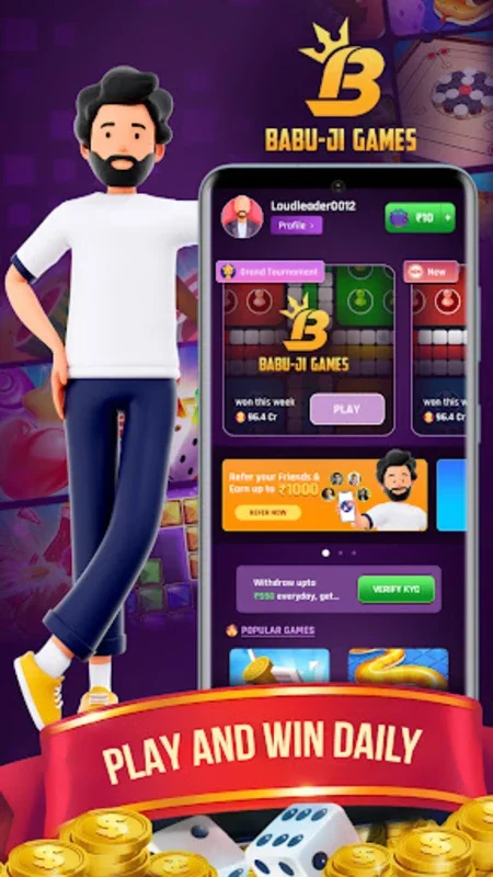 Babuji Games for Android - Play Classic Board Games & Earn Rewards