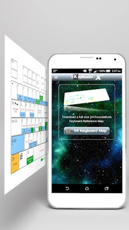 iKeyMaster-X4 for Android: Enhance X4:Foundations Gameplay