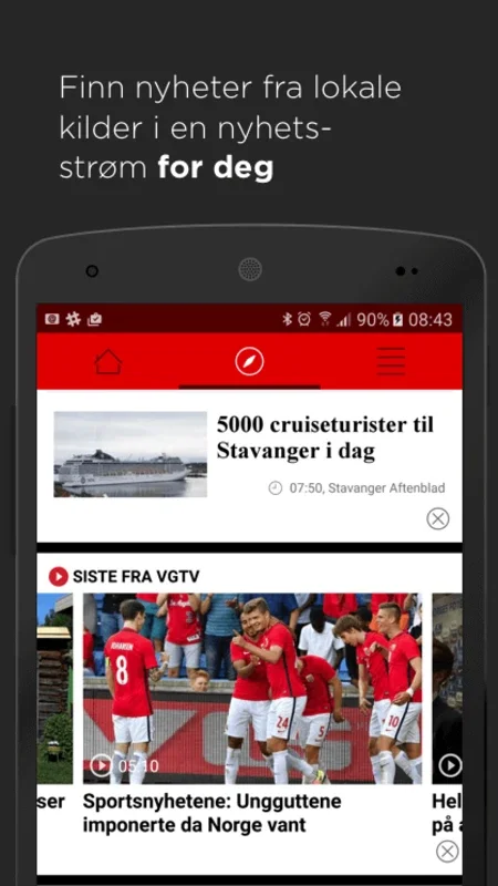 VG for Android - Stay Informed on the Go