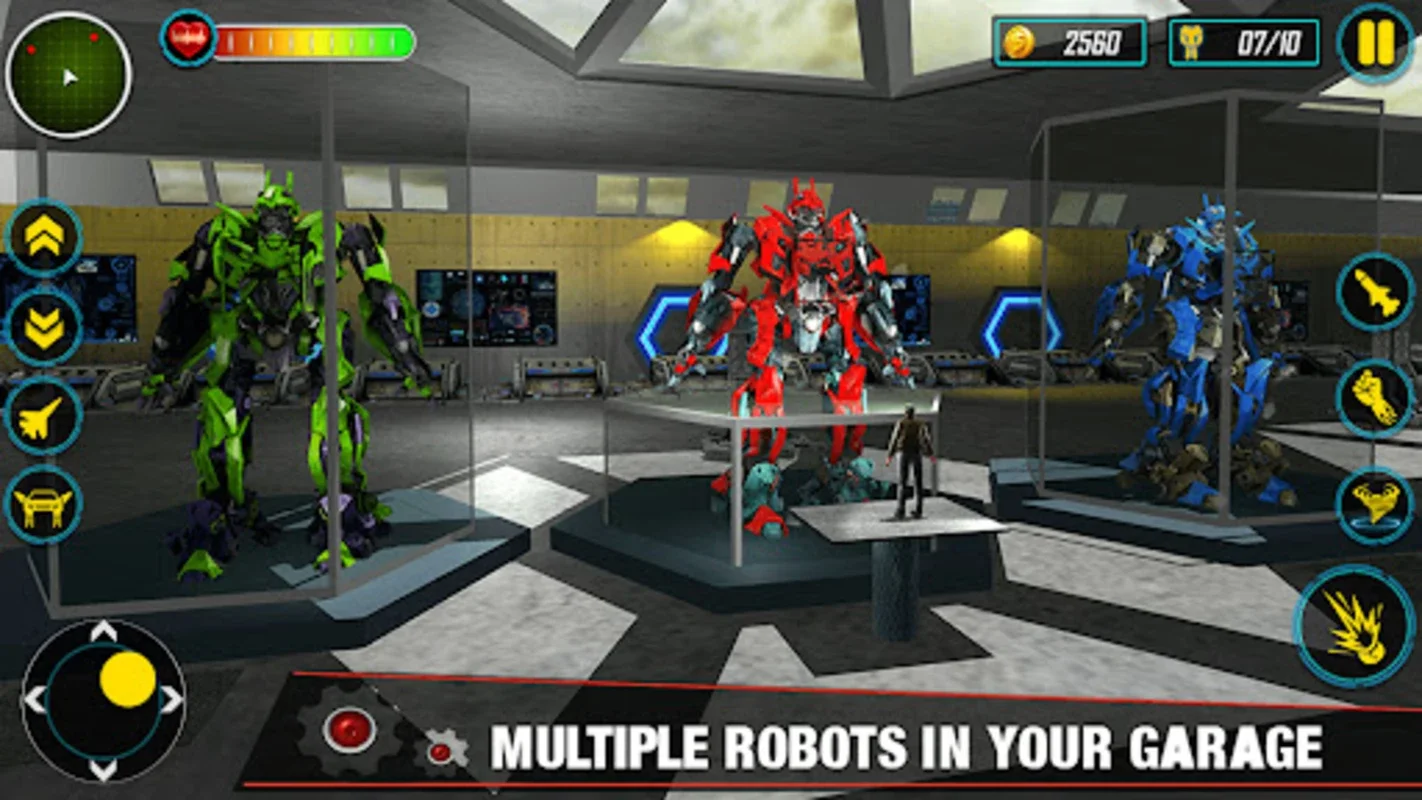 Multi Robot Car Transform Game for Android - Thrilling Robot Warfare