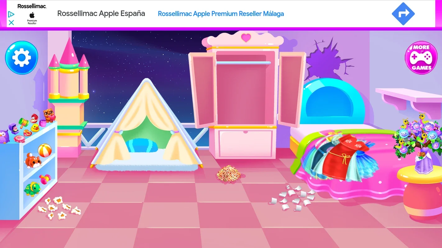 Candy House Cleaning for Android - Fun and Educational