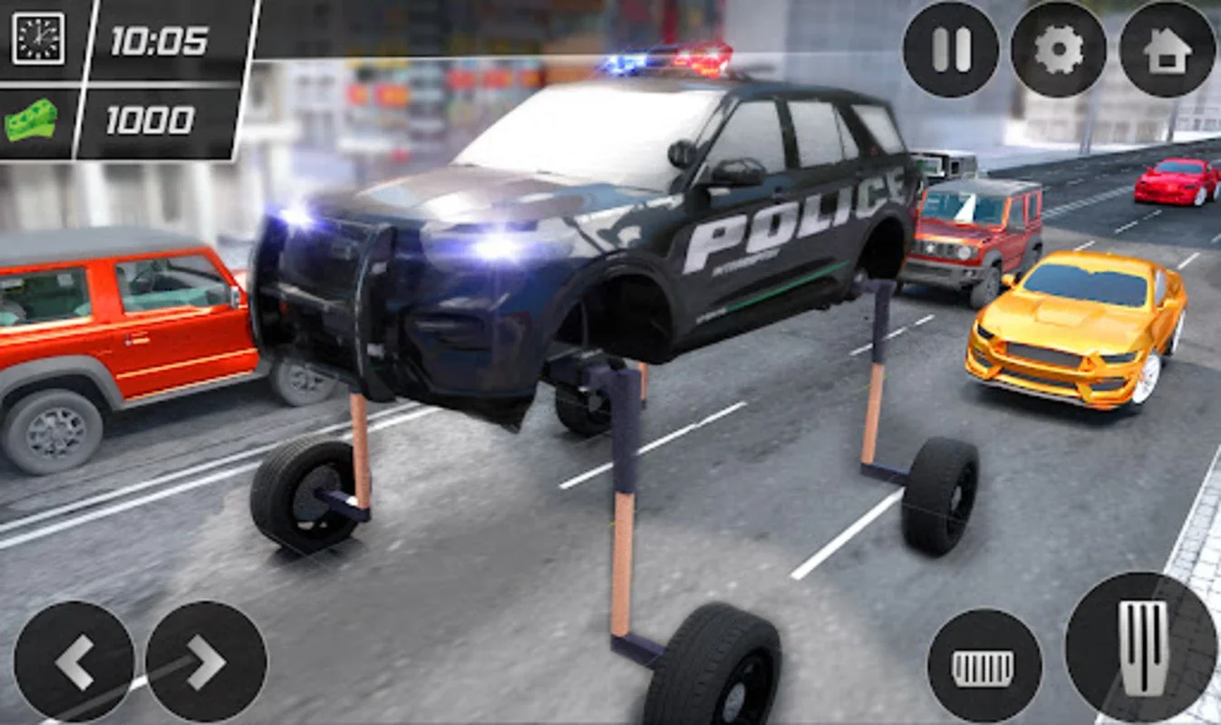 Futuristic Police Elevated Car Driving Game for Android: Immersive Experience