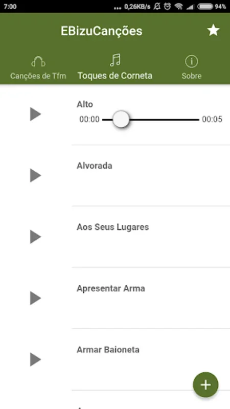 EBizu Canções for Android - Enjoy a Variety of Songs