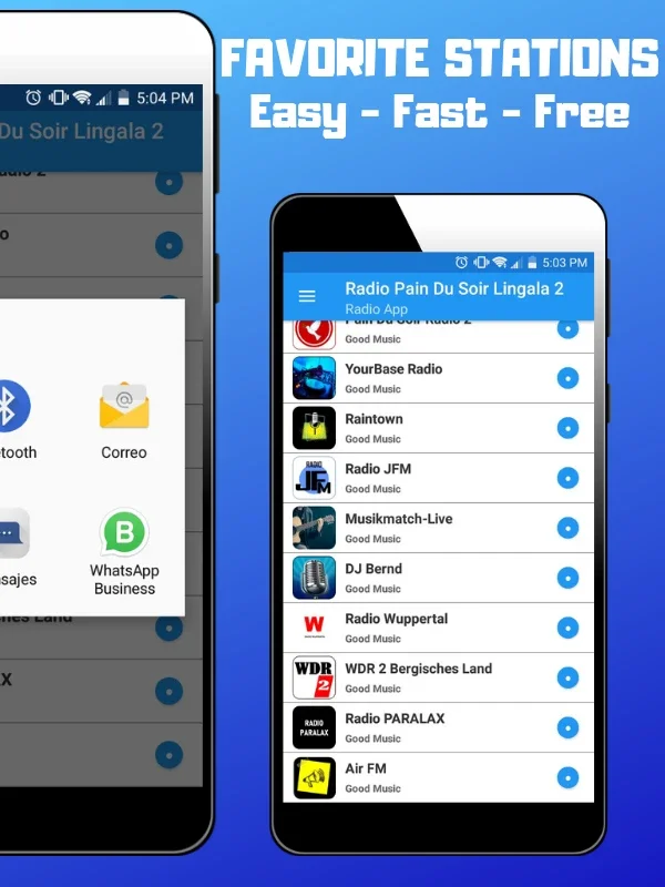 Radio Pain Du Soir Lingala 1 for Android - Enjoy Diverse Radio Stations