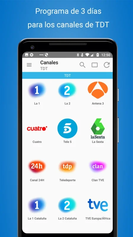 Guía TV+ España TDT EPG for Android - Find Spanish TV Shows