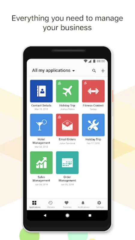 Zoho Creator for Android - Manage Data on the Go