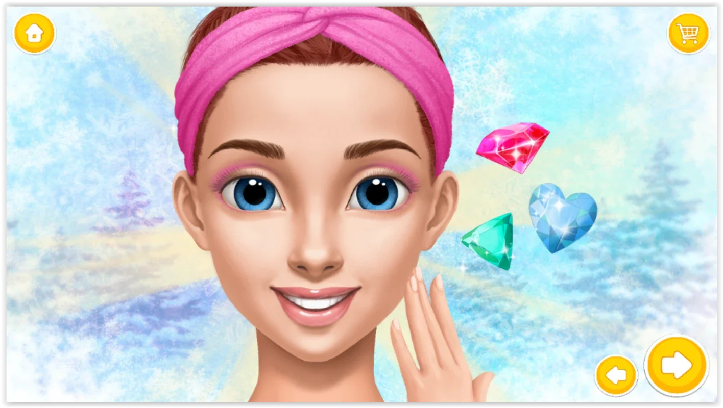 Princess Gloria Makeup Salon for Android - Fun Makeup Experience