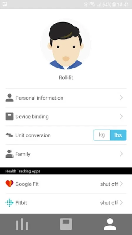 Rolli-Fit for Android: Precise Health Tracking App