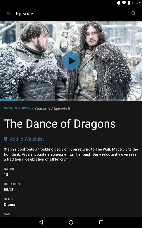 HBO Europa for Android - Unbeatable Entertainment