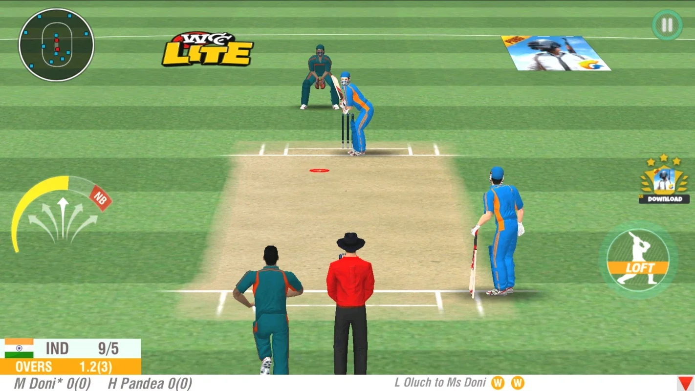 World Cricket Championship LITE for Android - Compact Cricket Gaming