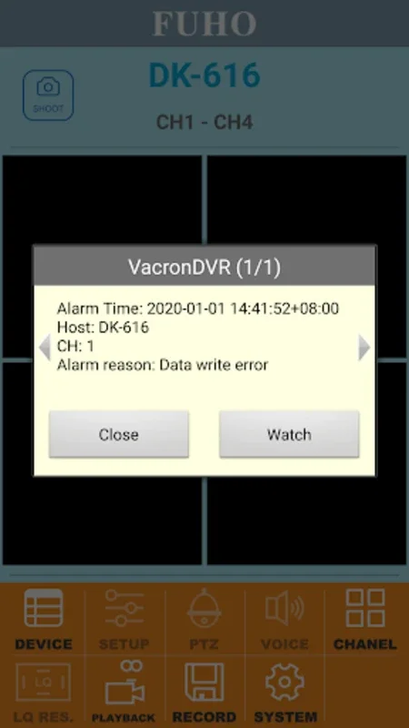 VacronDVR for Android - Secure Your Surveillance