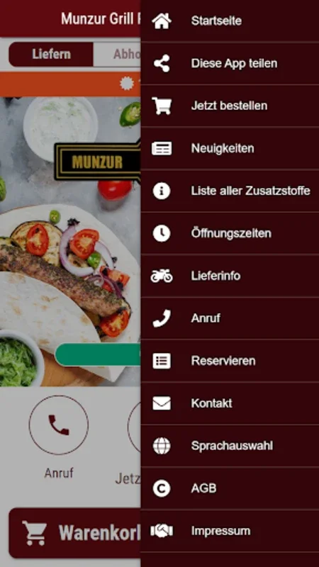 Munzur Grill Restaurant for Android: Gourmet Meals at Your Fingertips