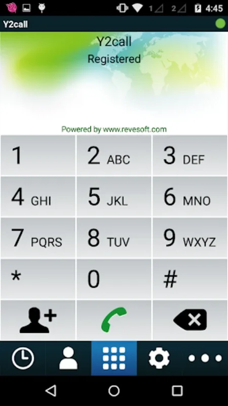 Y2 call iTel for Android - Secure & Affordable VOIP