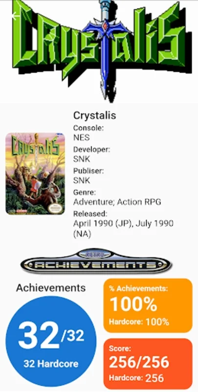 ARCHeevos for Android - Track Retro Gaming Achievements