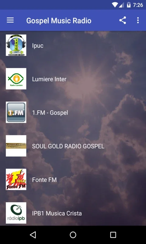 Gospel Music Radio for Android - Enjoy 24/7 Gospel Tunes