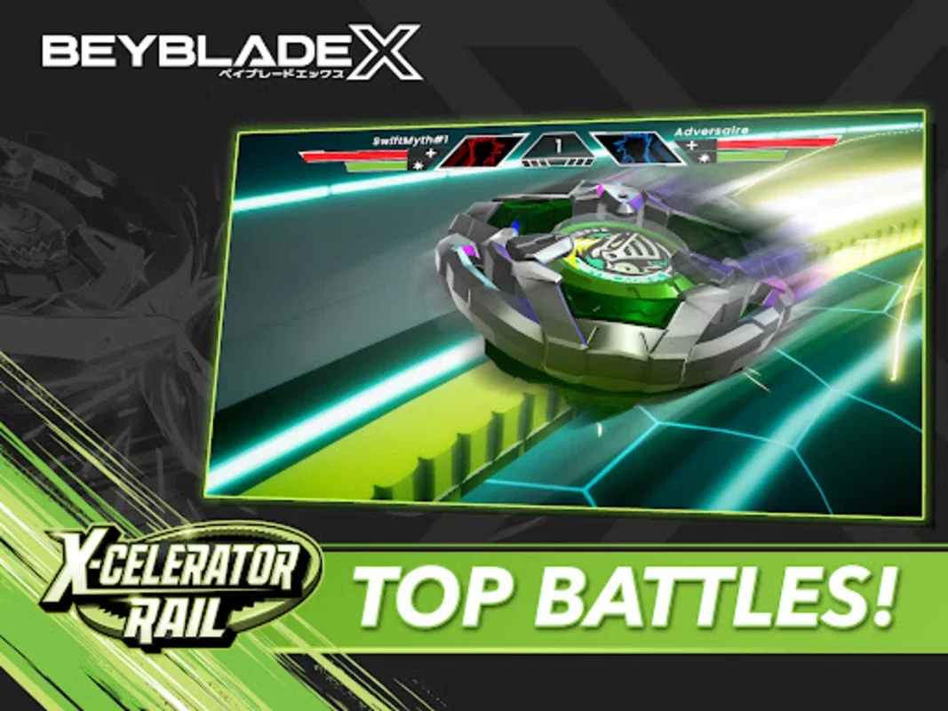 BeybladeX for Android - Immersive Spinning-Top Battles