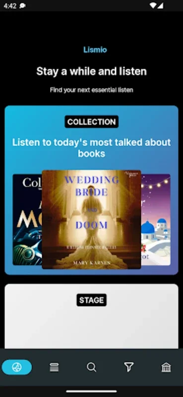 Lismio: Stream & Manage Audiobooks on Android