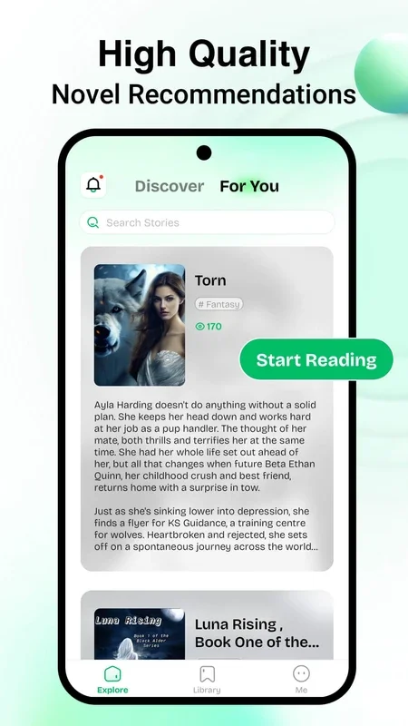 LoveRead for Android - Dive into Fantasy Web Fiction