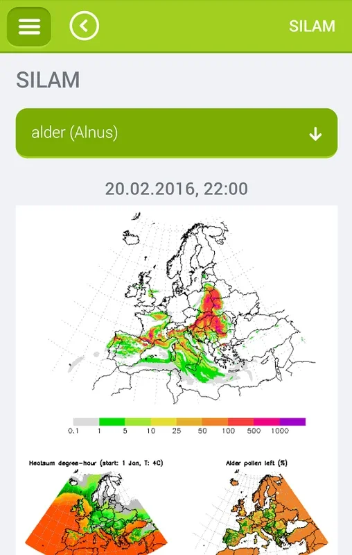 Pollen for Android - Accurate Allergy Forecast App