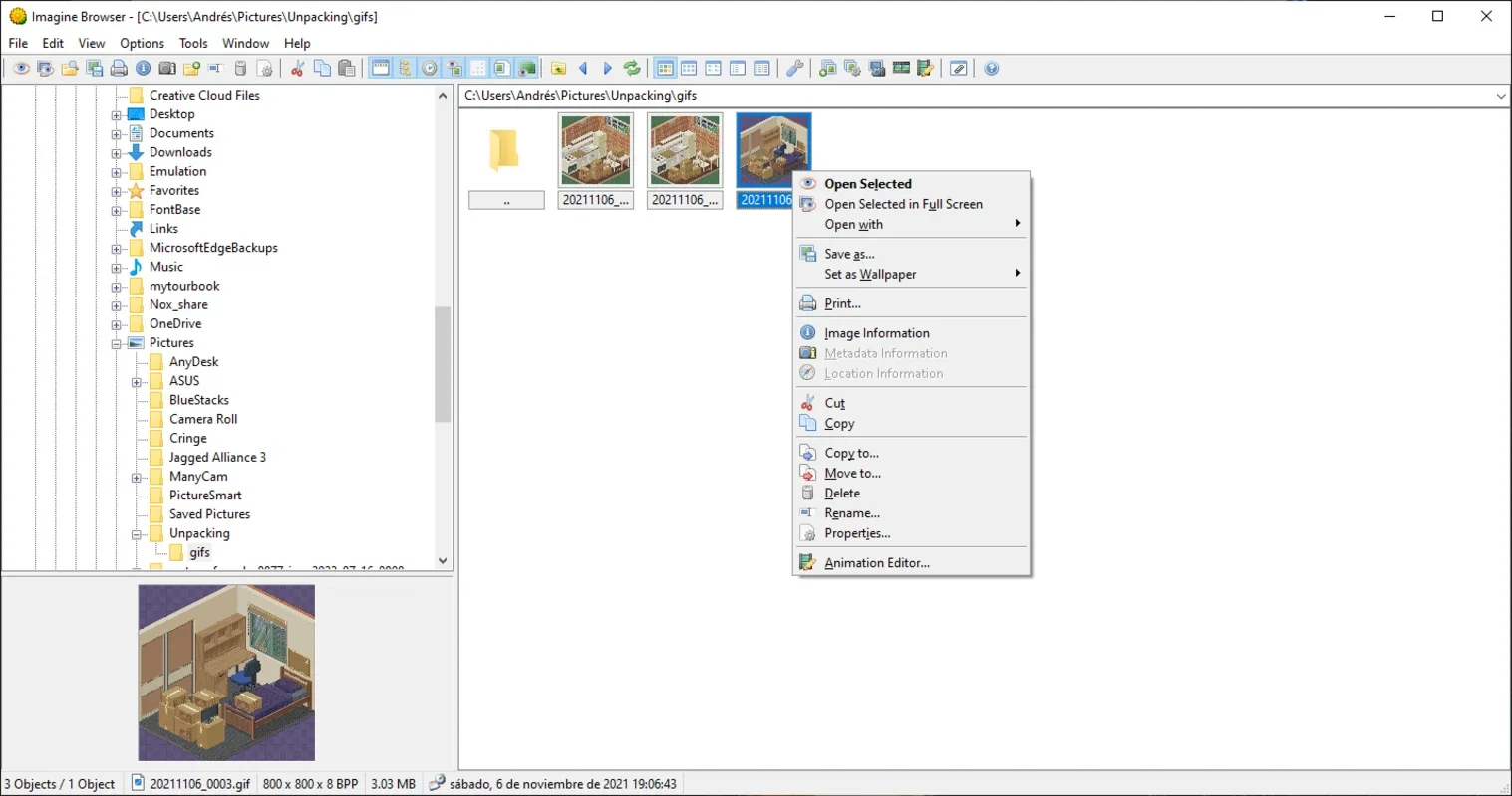 Imagine for Windows: A Feature - Rich Image Viewer