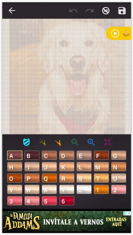 Cross stitch for Android - Stitch and Reveal Images