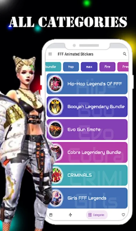 FFF Animation Stickers for Android - Enhance Chats