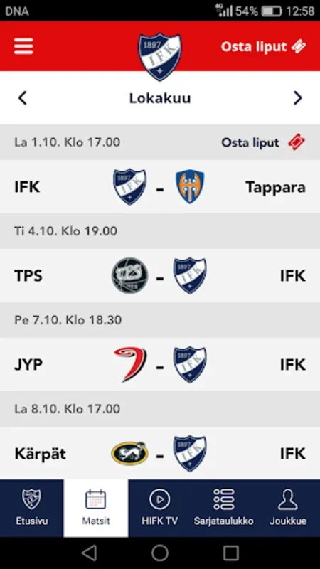 HIFK for Android: The Ultimate Helsinki IFK App