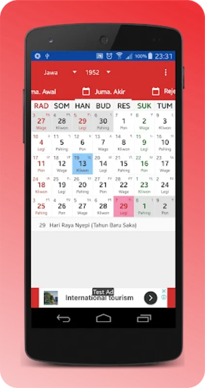 Kalender 2022 + Hijriyah Jawa for Android - Convenient Calendar App