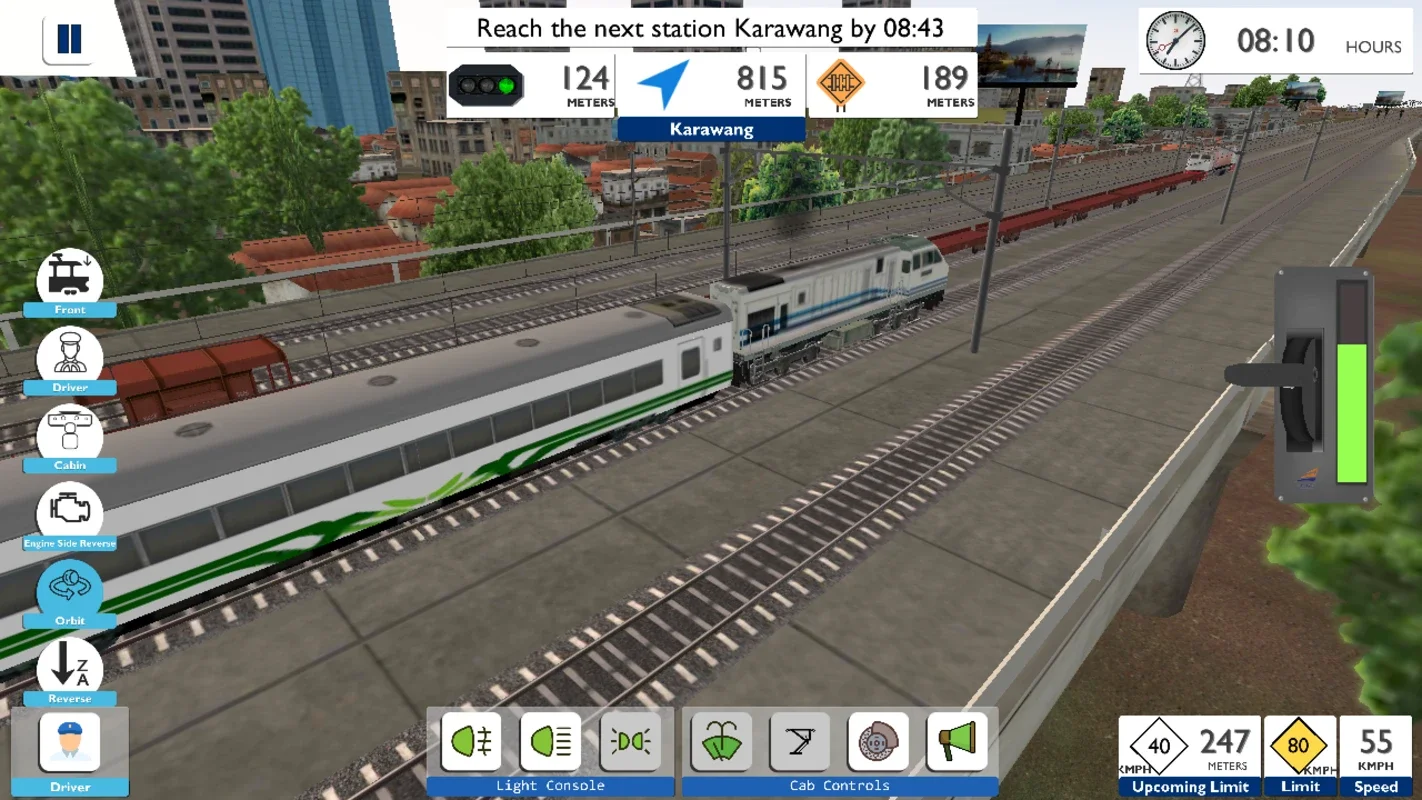 Indonesian Train Simulator for Android - Realistic Driving