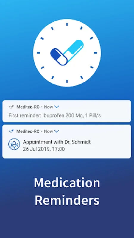 mediteo medication reminder for Android - Download the APK from AppHuts