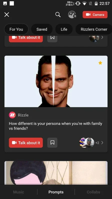 Rizzle for Android - Share and Connect