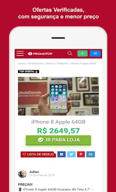 Promotop - Promoções, Ofertas, for Android: Find Great Deals