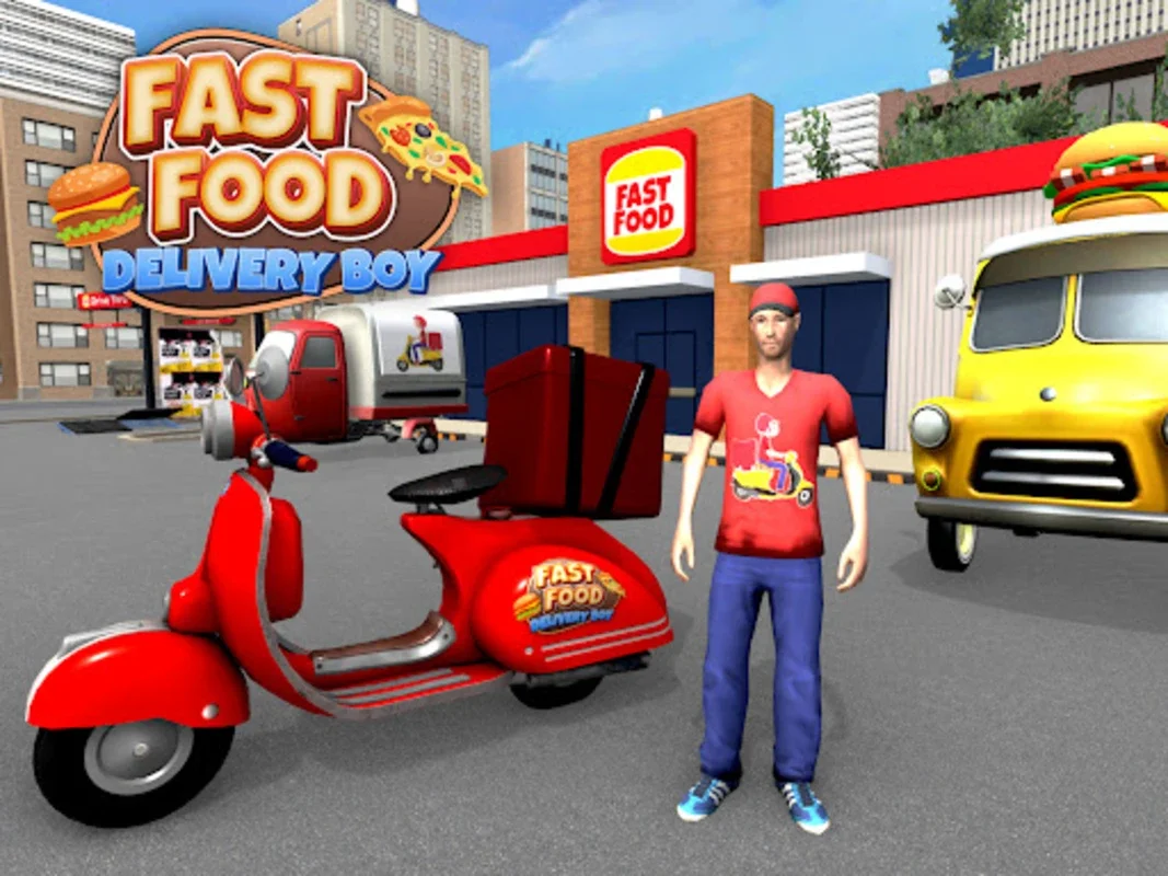 Fast Food Delivery Bike Game for Android - Thrilling Food Delivery Simulation