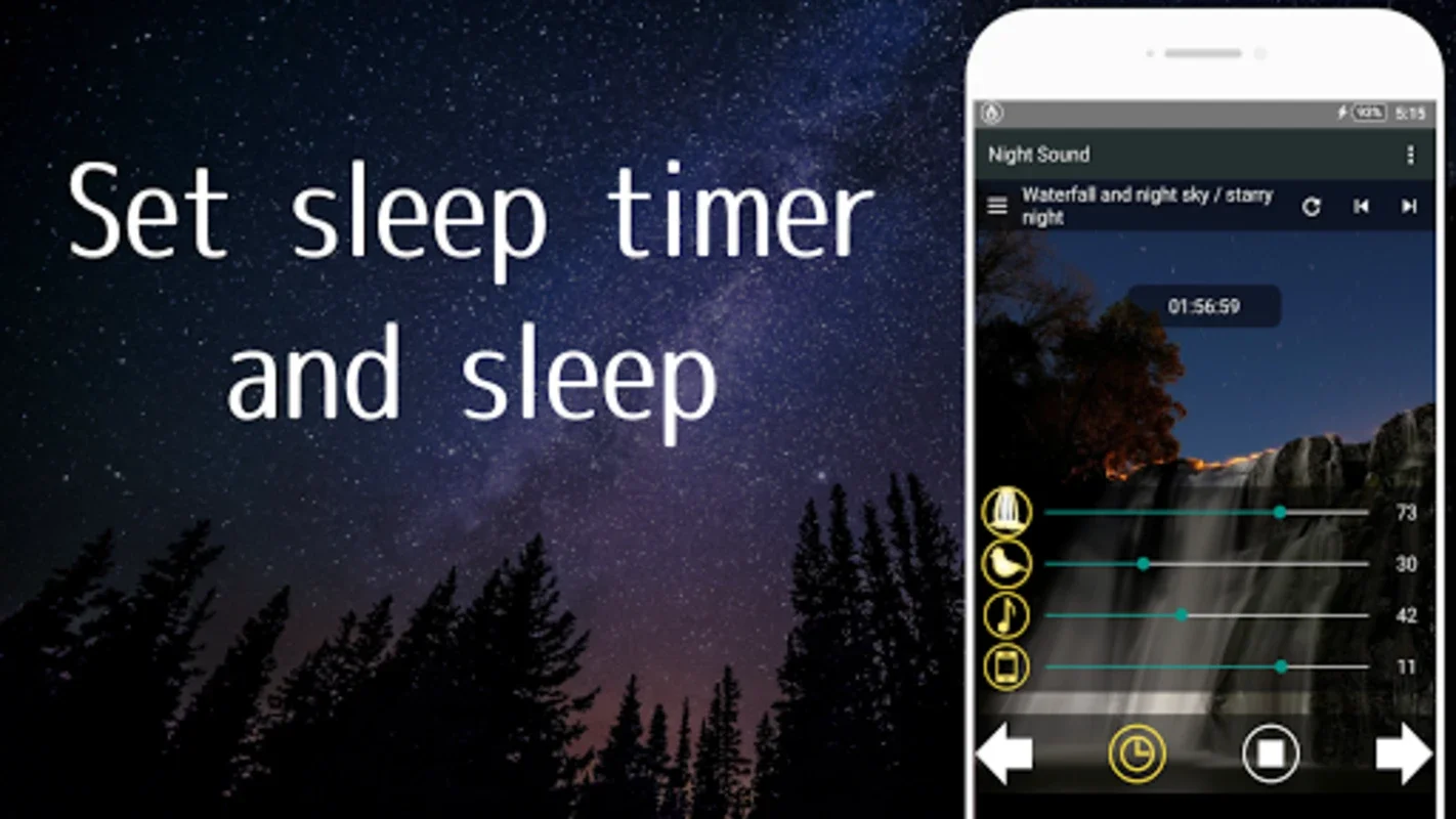 NightSound for Android - Relax with Nature Sounds