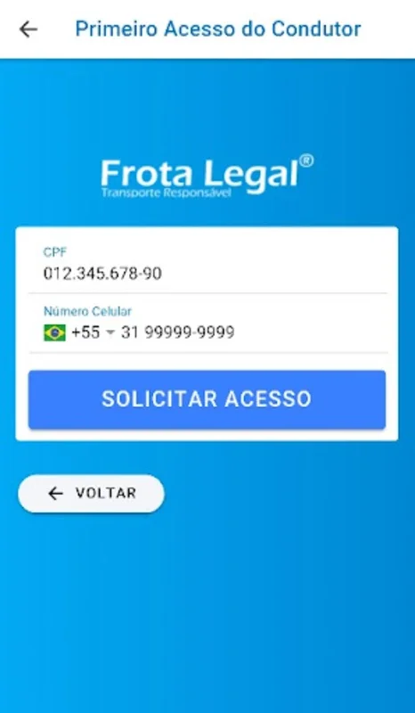 Frota Legal for Android - Manage Your Fleet Efficiently