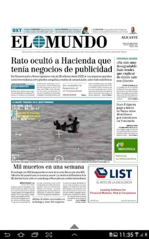 El Mundo Edición Impresa for Android: Comprehensive News Access