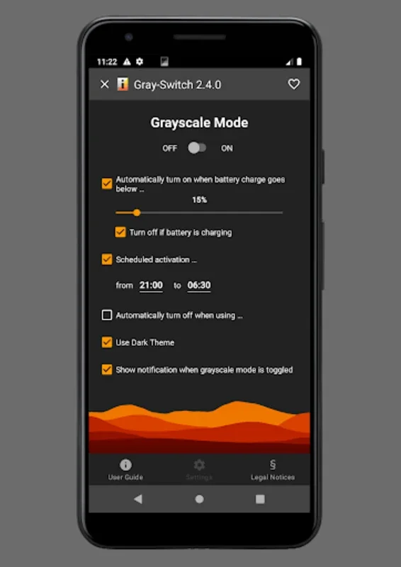 Gray-Switch (Grayscale) for Android: Transform Your Screen